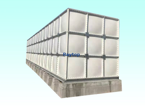 Rectangular Bolted SMC FRP Water Tank Fiberglass Tank Manufacturer