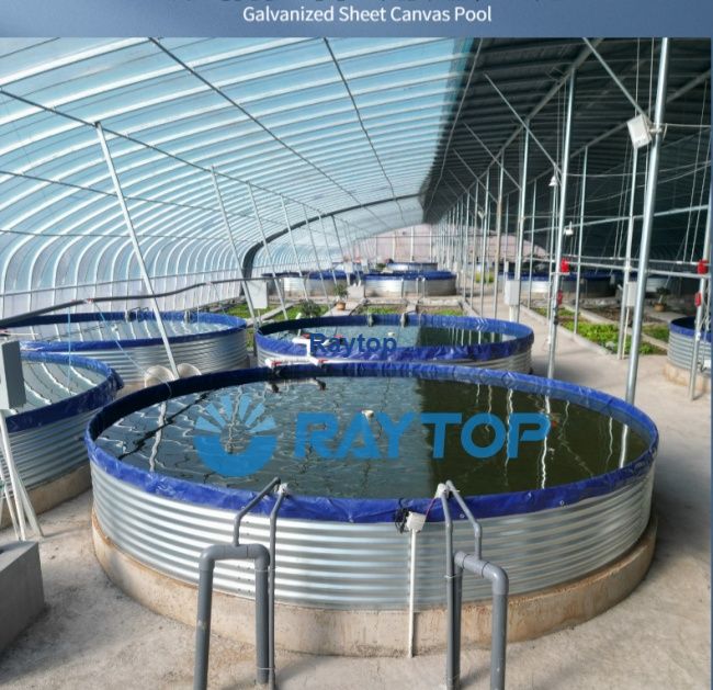 Galvanized Steel Frame Canvas Pond