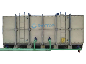 6X5X2M(H) 60m3 Glassfiber Panel Water Storage Tank for Philippines