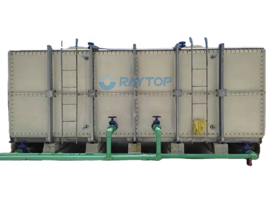 Raytop 6×5×2m (H) GRP Water Tank Exported to the Philippines, Exceptional Performance Earns High Praise from Customers