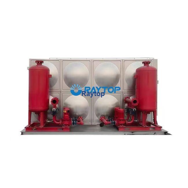 SS304 Welding Stainless Steel Water Tank for Irrigation Sectional Pressed Large Capacity Small Modular Hydroponics Equipment