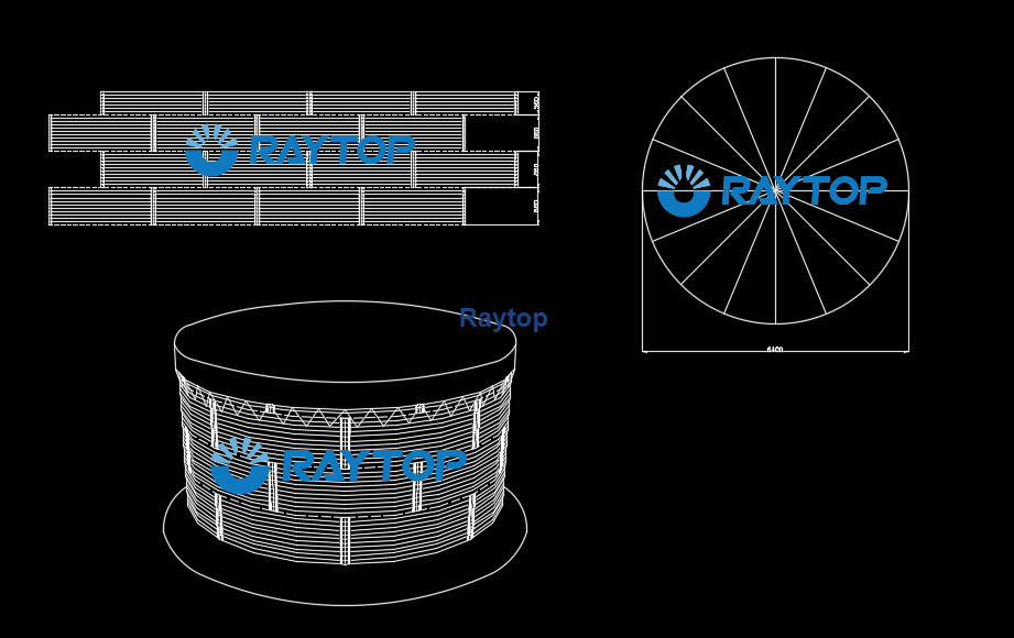 Galvanized Steel Frame Canvas Pond