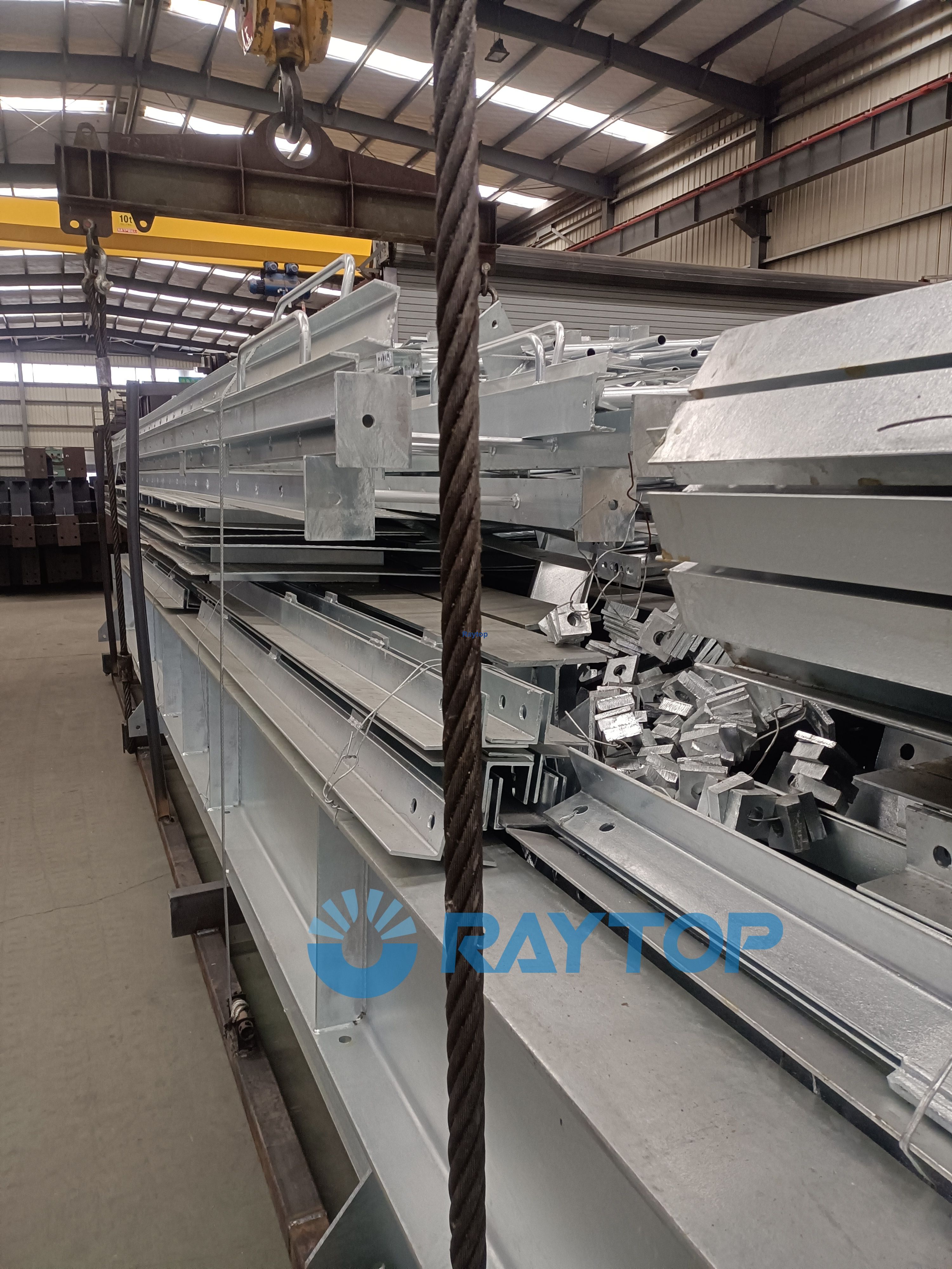 South Africa Widely Use Elevated Customized 200m3 HDG Steel Water Tank