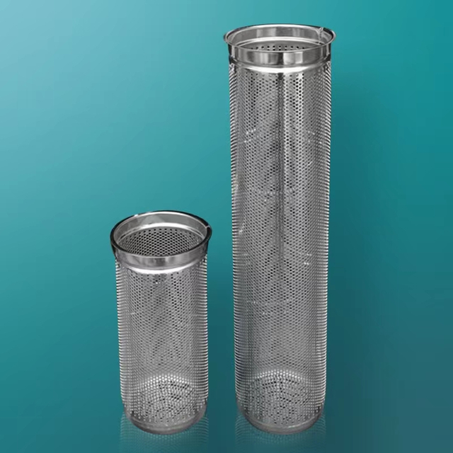 Stainless Steel Perforated Mesh Filter Basket, Stainless Steel