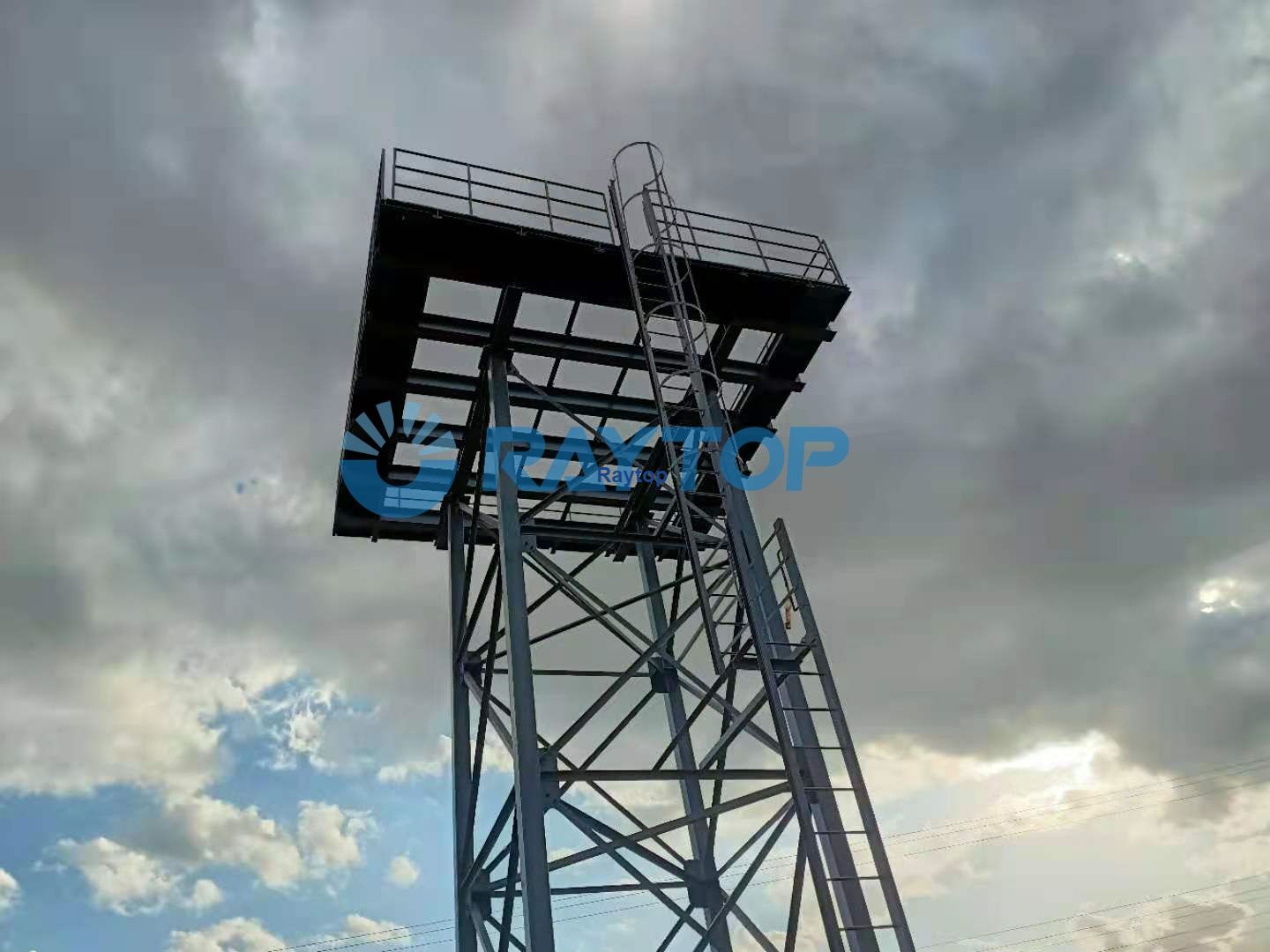South Africa Widely Use Elevated Customized 200m3 HDG Steel Water Tank