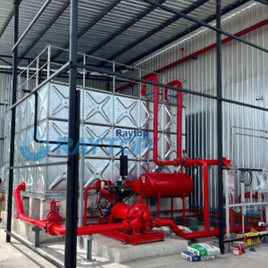 Hydraulically Pressed Tank Panels with Double Flanges Compliant with BS 1564:1975 & SS 22:1979. Hot-Dip Galvanised (HDG)