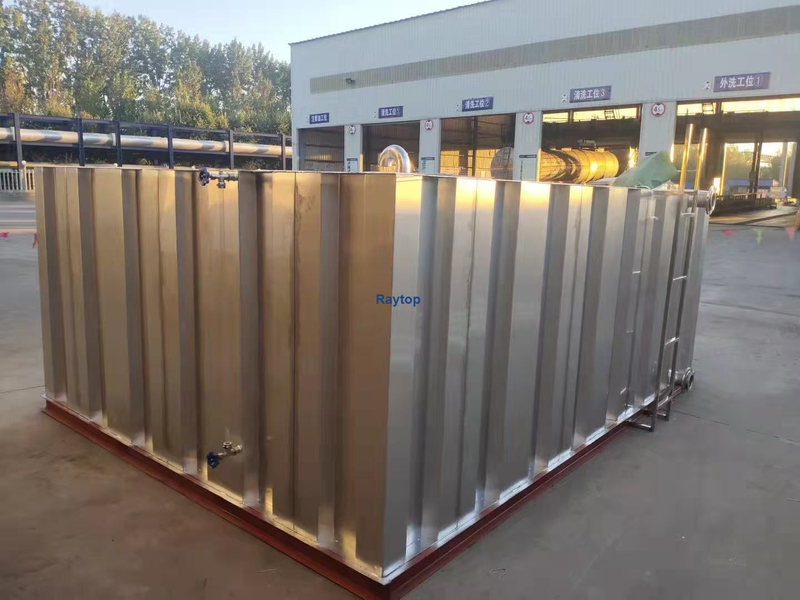 Rib Type SS304 Sectional Water Tank