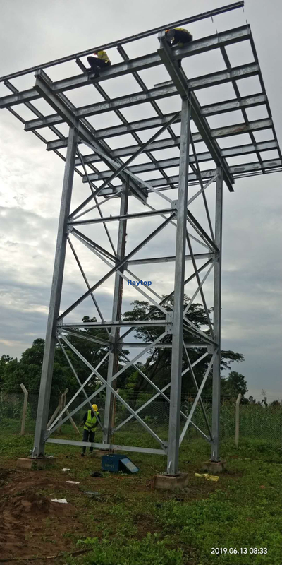 200000 L The Cold Storage Assembly Steel Structure Overhead Water Tank Tower